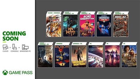 PC Game Pass Games Catalogue .